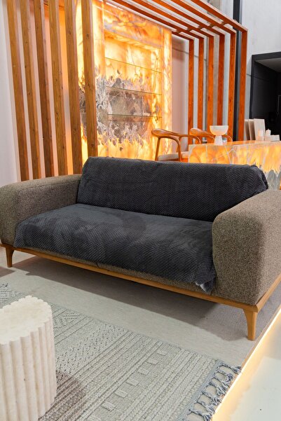 BELLA BOHEMS Soft Welsoft 3-Seater Sofa Cover - Non-Slip Washable Sofa Cover