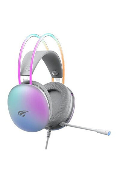 Havit H2037d, Headset, Wired, RGB, Alb