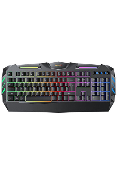 Yesido Tastatura Mecanica cu Cablu, 104 Taste, Lumini - (KB21) - Black