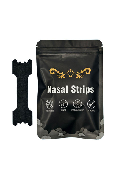 Choice ٦٠ قطعة سوداء، ٣٠/٦٠/٩٠ قطعة، شرائط أنف رياضية لاصقة محسّنة، تصميم مري...