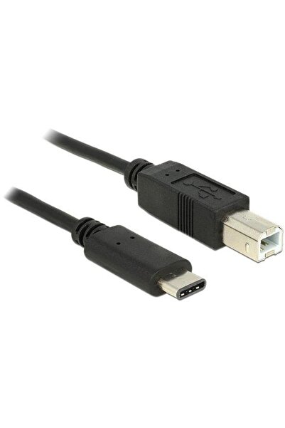 DELOCK USB Tip-C 2.0 mascul > USB 2.0 Tip-B mascul 1m negru