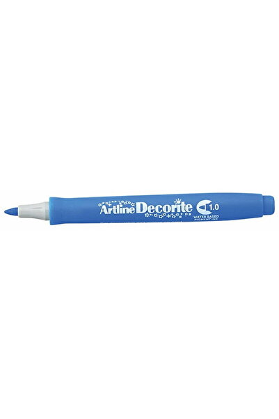 artline Decorite marker, round tip 1.0mm - blue