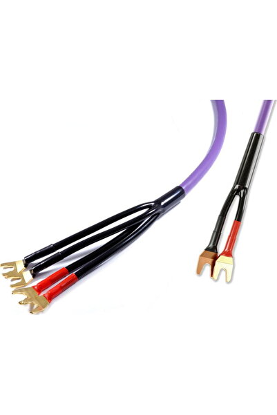 Melodika Kabel Widły - Widły 6m fioletowy