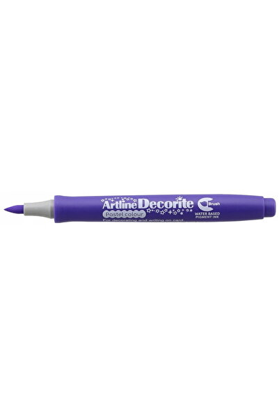 artline Marker Decorite, varf flexibil (tip pensula) - mov pastel