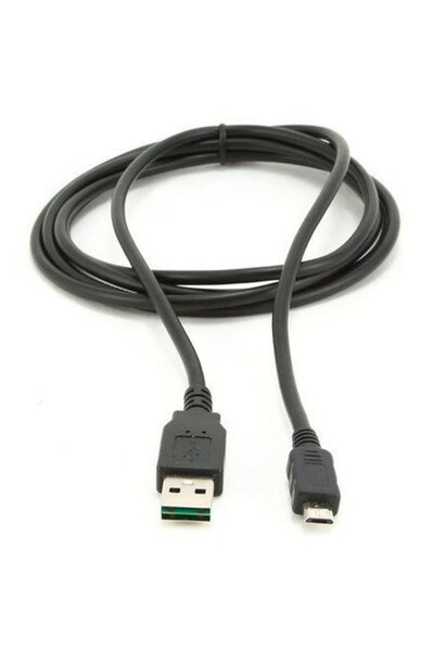 Gembird double-sided USB 2.0 AM to Micro-USB cable, 1 m, black