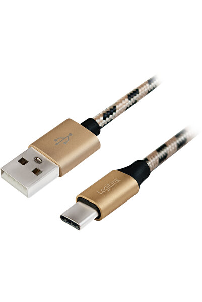 LogiLink - Cablu de sincronizare și încărcare, USB la Micro USB mascul, 2 m
