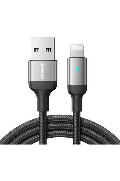 Joyroom Cablu pentru incarcare si transfer de date A10, USB/Lightning, 2.4A, ...