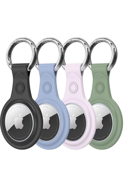 Dux Ducis Husa Apple AirTag (set 4) - Suport securizat - Multicolor