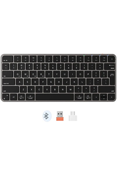 MeeTion Tastatura bluetooth slim K210MW, Negru