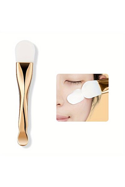 choice2 فرشاة تنظيف الوجه بالسيليكون برأسين ذهبيين، مكشطة لتنظيف الوجه، فرشاة...