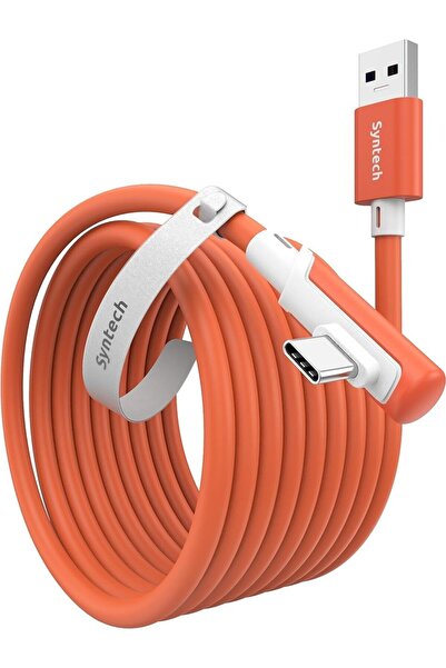 SYNTECH 5 M Usb-C Vr Kablo – Quest2/quest Pro/pico 4 Uyumlu Yüksek Hızlı Bağl...