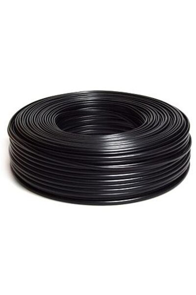 Gembird cablu telefonic plat, fir flexibil, 100 m, negru