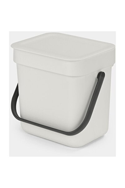 Brabantia Sort & Go Waste Bin Light Grey 3 L