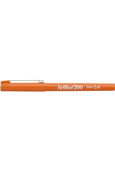 artline Liner 200, felt tip 0.4mm - orange