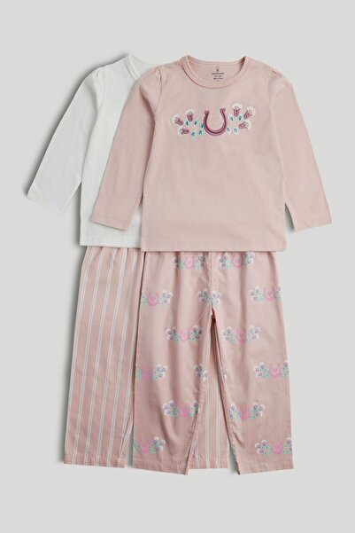 MOTHERCARE 2 Pack Horseshoe Pyjamas