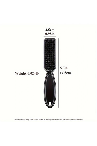 Choice مجموعة فرشاة تنظيف رقبة الحلاقة SZ23-11 بمقبض بلاستيكي، فرشاة ناعمة لت...