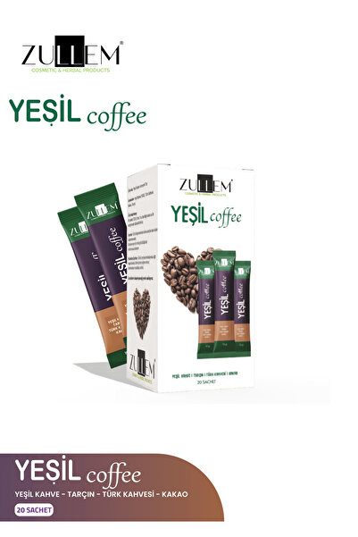 ZULLEM COSMETİC & HERBAL PRODUCTS ZULLEM GREEN COFFE KAKAO VE TÜRK KAHVESİ KA...