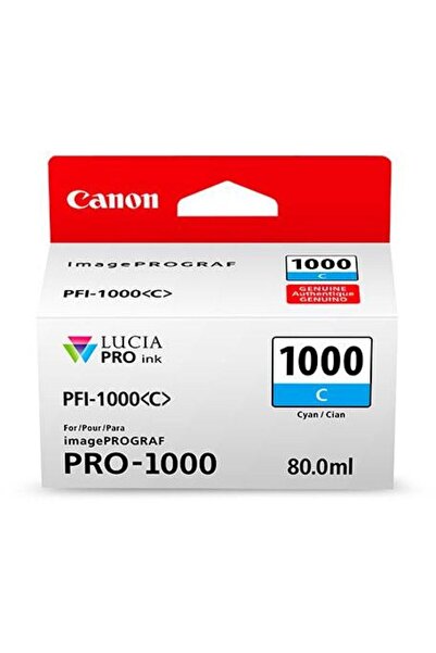 Canon PFI-1000C CYAN INKJET CARTRIDGE