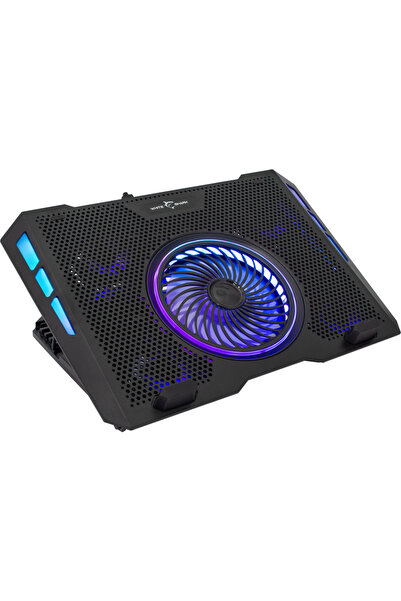 white shark Cooler LaptopMax. 17.3" Cooling Pad 5 Ventilatoare Flux de Aer Aj...