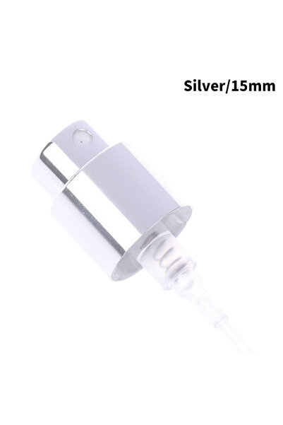 Choice3 بخاخ رذاذ ناعم بغطاء زجاجة فضي مقاس 15 مم و20 مم، يُستخدم مع زجاجات ا...