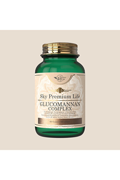 Sky Premium Life Glucomannan Complex Supplement with Inulin & White Kidney Be...