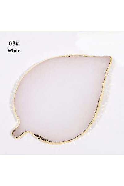 Choice لوحة ألوان فن الأظافر المصنوعة من حجر الراتنج الطبيعي الأبيض - لوحة رس...