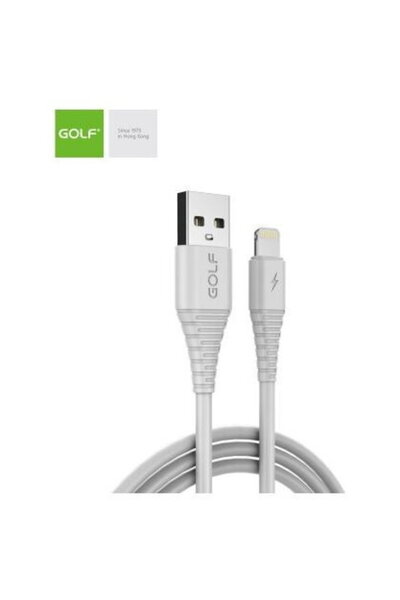 Golf Cablu USB iPhone 5 / 6 / 7 Flying Fish Fast Cable 3A ALB GC-64i