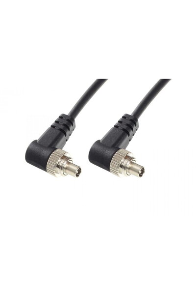 Generic Cablu sincron spiralat PC Sync – PC Sync 30-100cm