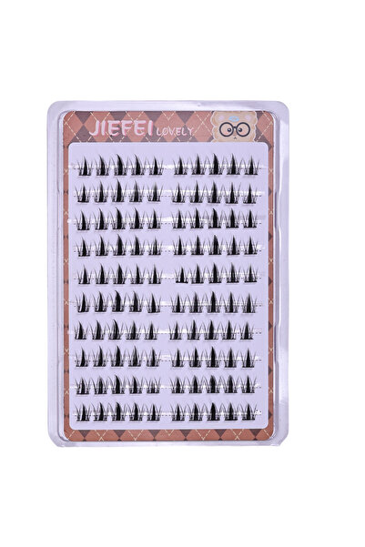 Choice Model 1 DIY Self-Adhesive Cluster Lashes 10 Rows/Box, Glue-Free Manga ...