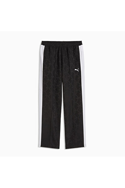 Puma Ανδρικό μαύρο αθλητικό παντελόνι T7 Track (634399-01)