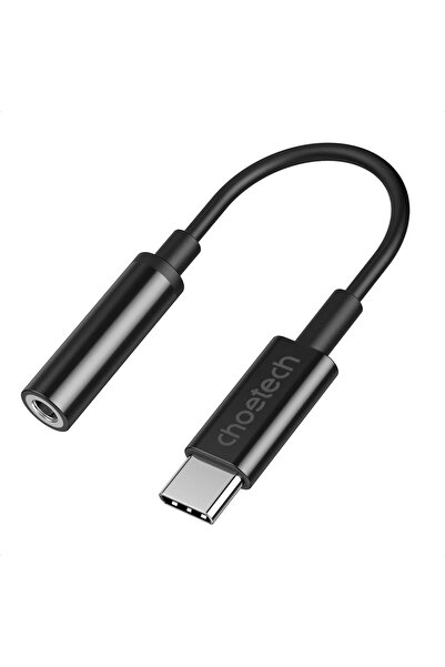 CHOETECH AUX003 USB-C / DC 3.5mm negru
