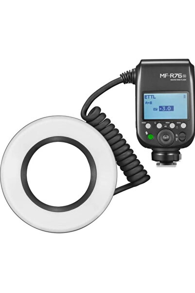 Godox Blitz Macro Patina Pentru Nikon MF-R76N Blit Macro Ring Light