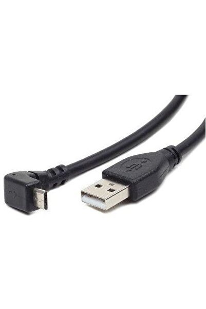 Gembird micro USB cable 2.0 AM-MBM5P 1.8M angled 90" black