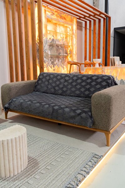 BELLA BOHEMS Soft Welsoft 3-Seater Sofa Cover - Non-Slip Washable Sofa Cover