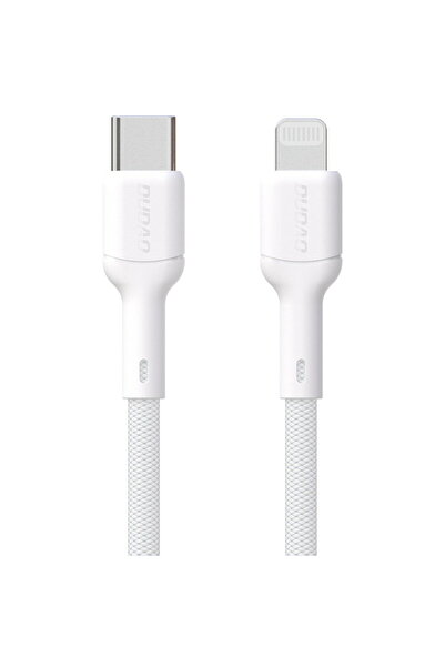DUDAO L9X 30W USB-C - Lightning Cable 1m - White