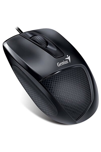 GENIUS Mouse cu fir DX-150X USB NEGRU, senzor optic 1000 DPI, design ergonomic