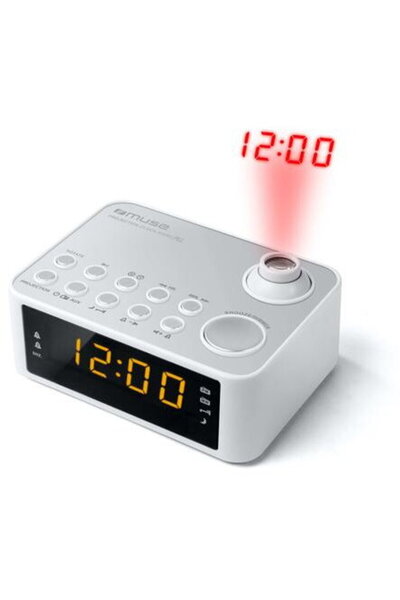 Muse Ceas digital M-178 PW, argintiu, alb