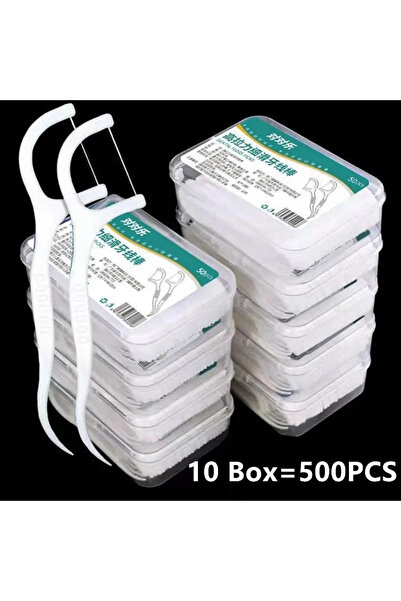 Choice صندوق C607-10، صندوق 1/2/5/10، خيط تنظيف أسنان محمول للاستخدام مرة واح...