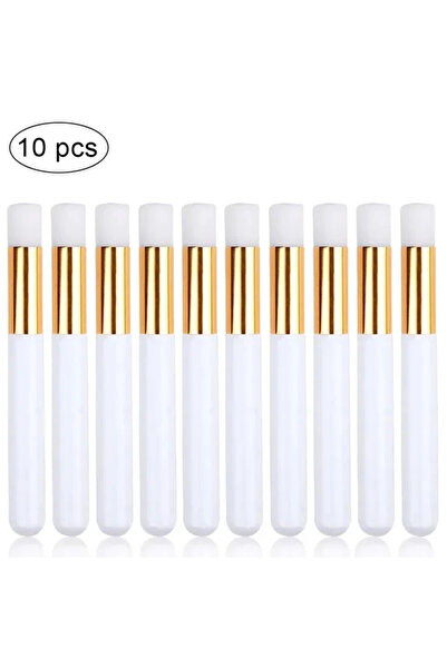 Choice4 A0069-White-10PCS 10/20/50pcs Eyelash Cleaning Brush Lash Shampoo Bru...