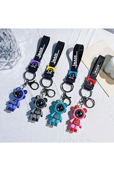 Mask الفضاء الإلكتروني: سلسلة سلسلة مفاتيح رواد الفضاء المصنوعة من السيليكون ...