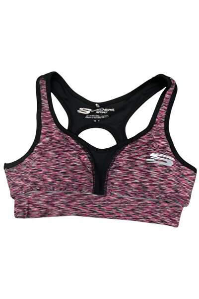 SKECHERS , Erinlined, Sports Women Synthetic Bra, Magenta, For Women, Size 10