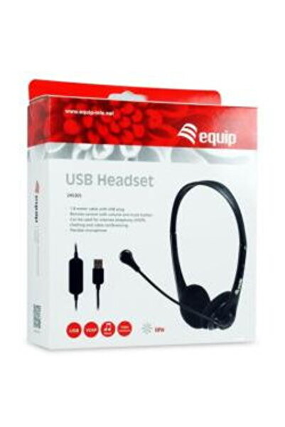 CONCEPTRONIC Căști de gaming USB 2m, Negru