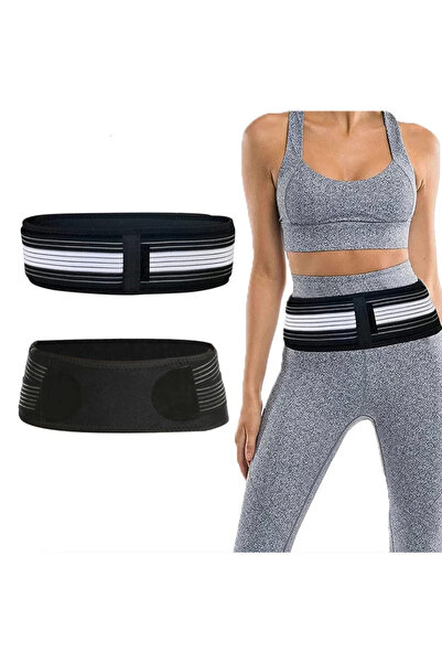 Choice black Sacroiliac SI Hip Belt Lower Back Support-Hip Braces for Hip Pai...