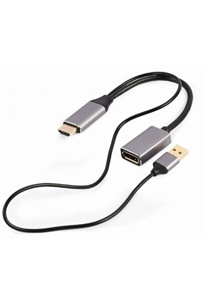 Gembird Adaptor cablu video A-HDMIM-DPF-02 0,1 m HDMI Tip A (Standard) Displa...