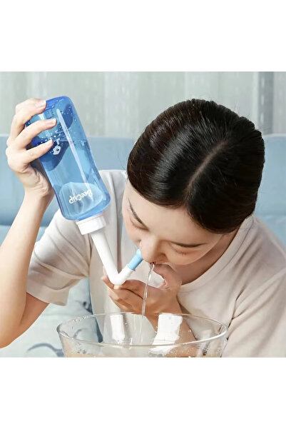 Choice قطعة واحدة من زجاجة غسول الأنف 300 مل للبالغين والأطفال، زجاجة غسول ال...