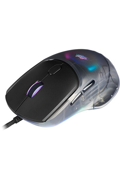 Tracer Gamezone Neon RGB – Mouse gaming USB, optic 12000 DPI, 7 butoane + scr...