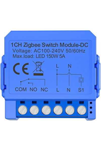 Avatto Comutator cu contact uscat ZigBee ZWSM16-DC-1