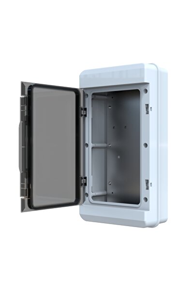 Yavuz Abs Pano 23.5 x 43.5 x 11.5 cm Taban Saclı IP65 Plastik Pano, Dış Ortam...