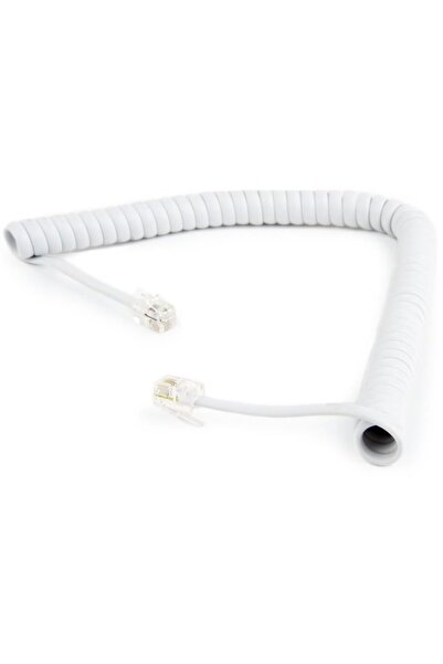 Gembird Cablu telefonic 2P4C 2 metri, alb