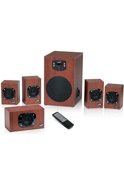 GENIUS Speakers SW-HF5.1 4600 II, wood